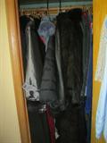 piles of womans clothes