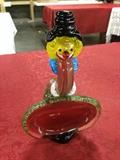 Murano Style Artistic Clown