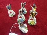 Porcelain Butterfly Napkin Rings