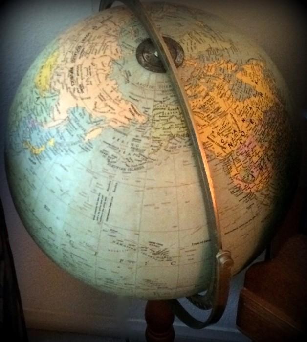 Vintage World Globe !