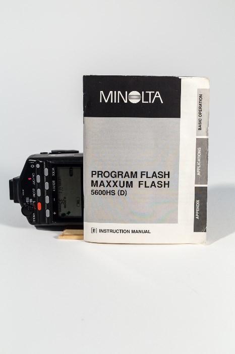 Minolta program flash