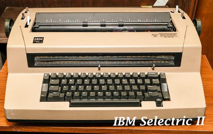 IBM Selectric II typewriter