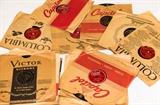 Many 78rpm, 10" vinyl records