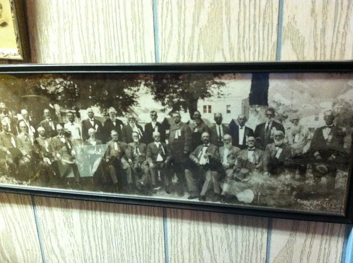 Old Confederate Soldiers reunion in Opelousas in 1920