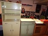 Metal kitchen cupboards, excellent condtion