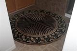 Large 4 foot diameter Area Rug