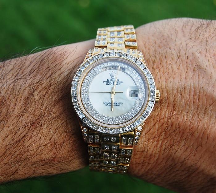 BY ORDER OF THE US BANKRUPTCY COURT... MUNYON & SONS HAS BEEN RETAINED TO SELL THE WATCH THAT MICHAEL JACKSON GAVE TO DR. ARNOLD KLEIN TO CELEBRATE THE BIRTH OF MICHAEL JOSEPH JACKSON, JR. (PRINCE)   