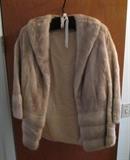 Light fur jacket