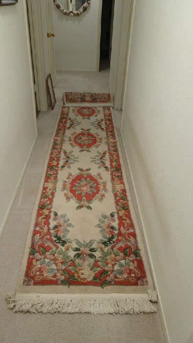 hand knotted runner