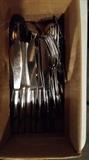 Silverware in a box all ready to go!!