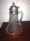 HAND BLOWN SYRUP PITCHER