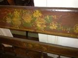SAMPLE OF HAND-PAINTED DEACON BENCH