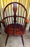 NICE EARLY WINDOR STYLE CHAIR
W/LABEL
