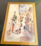 WATERCOLOUR PAINTING CIRCA 1890-1900