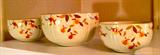 JEWEL'S "AUTUMN LEAVES" NESTED BOWLS