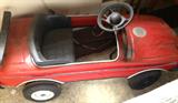 VINTAGE METAL PEDAL CAR