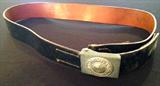 WWII GERMAN BELT AND ARMY BUCKEL