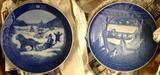 ROYAL COPENHAGEN CHRISTMAS PLATES.
APPROX. 40 PLATE COLLECTION