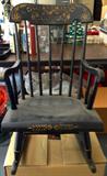 CHILDS STENCILED ROCKER