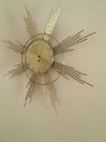 SUNBURST CLOCK
CIRCA 1950/1960'S