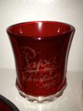 1890 Ruby Flash Glass
"Papa"