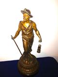 FRENCH BRONZE STATUTE OF MINER
GERMAN