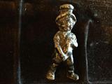 OLD BLACK MAN FIGURINE