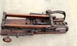 ATLAS BORING TOOL FOR LARGE WOOD BEAMS
CICRA 1880'S.
EGG SHAPED HANDLES