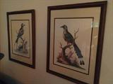 19TH CENTURY HAND-PAINTED ENGRAVINGS