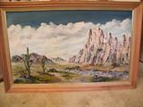 Signed Oil Painting.
Artist- G. Brom.