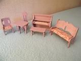 Set of 1930's doll furniture.