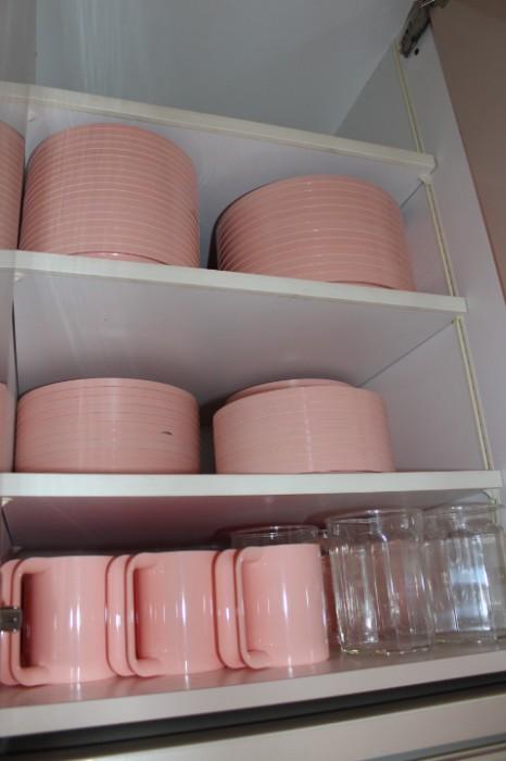 Pink Mugs & Dishes
