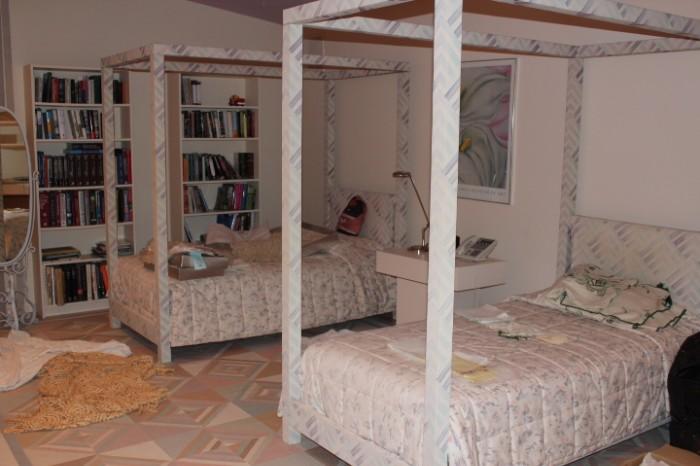 Pair Twin Canopy Beds