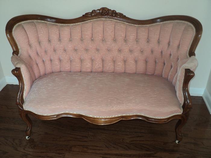 Wonderful small loveseat!  Mint condition!
