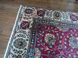 Incredible hand-knotted Persian rug!  The colors are bright and vivid!