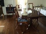 Antique dining room table.  The table is a wonderful addition to any dining room.