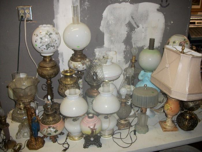 too many to list, lamps, lamps, lamps