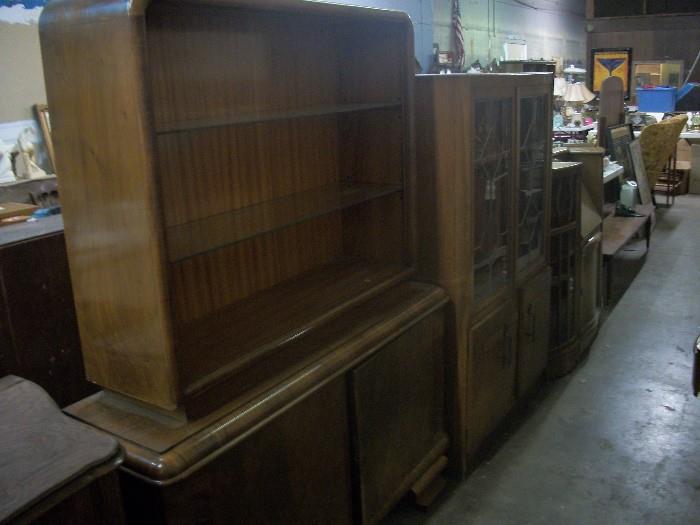 large selection of cabinets