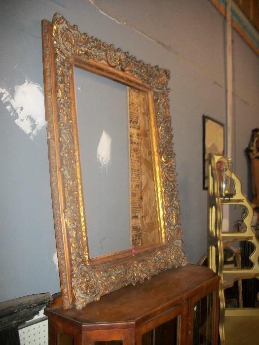 large ornate picture frame