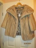 Blond mink jacket