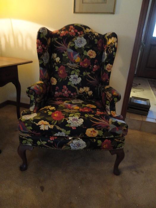 Nice condition wing back chair