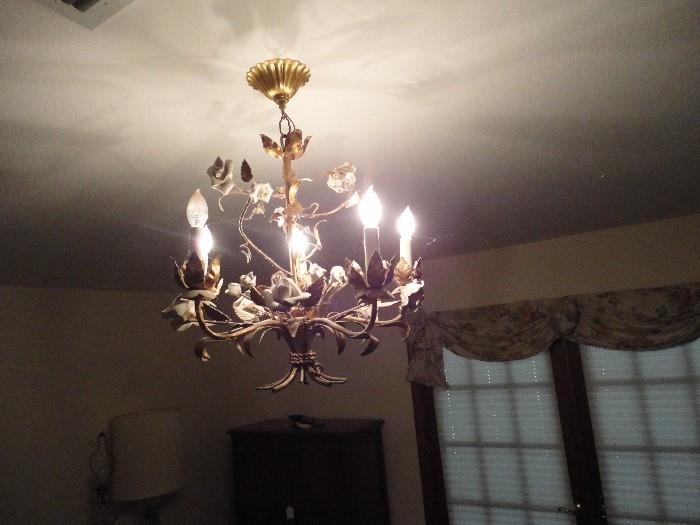 Another Beautiful Crystal Chandelier ( needs some dusting)  