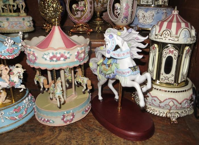 Franklin Mint, Golden Label and other carousels
