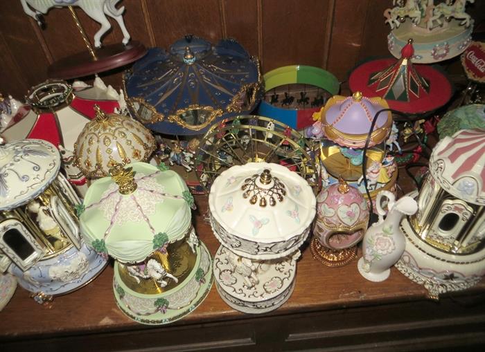 Franklin Mint, Golden Label and other carousels