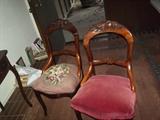 pair of chairs 25.00 each