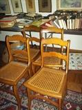 set of 4 chairs  80.00 set