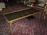 rattan coffee table 