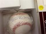 signed Dom DiMaggio baseball $85.00