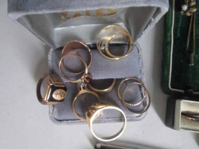 Estate Jewelry - Gold Rings