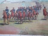 George Custer & 7th Cavalry Oil Painting
